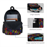 Worm On A String Baby Backpacks Men Women Travel Zipper Close