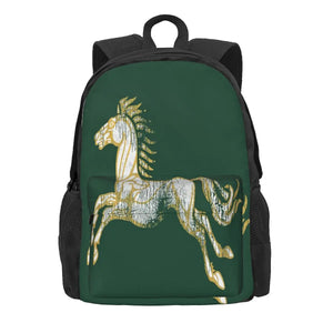 Rohan Banner Backpack Men Women School Bag Harajuku Style