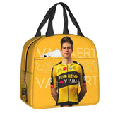 Van Aert Insulated Lunch Bag Portable Cooler Thermal Bento Box Women Children