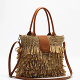 Woven Bag Handbag Straw Crossbody Bag