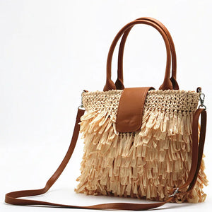 Woven Bag Handbag Straw Crossbody Bag