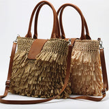 Woven Bag Handbag Straw Crossbody Bag