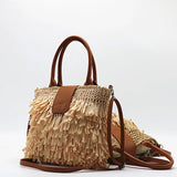 Woven Bag Handbag Straw Crossbody Bag