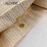 Woven Handbag Tote Women Beach Boho Ladies Shoulder Bags