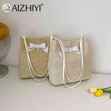Woven Handbag Tote Women Beach Boho Ladies Shoulder Bags