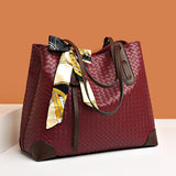 Large Capacity Women's Shoulder Bag Soft Leather Handbag