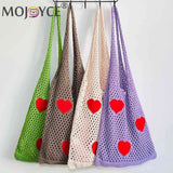 Large Capacity Mesh Net Beach Travel Handbag Eco-Friendly Reusable Foldable
