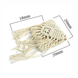Ethnic Style Straw Tote Beach Bag for Women