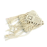 Ethnic Style Straw Tote Beach Bag for Women