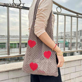 Mesh Net Beach Travel Handbag Large Capacity Eco-Friendly