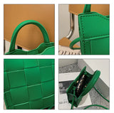 Woven Mobile Phone Bag Hand-held Small Square Bag