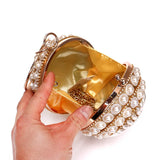 Crystal Tassel Evening Wedding Bag Bridal Handbag