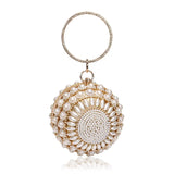 Crystal Tassel Evening Wedding Bag Bridal Handbag