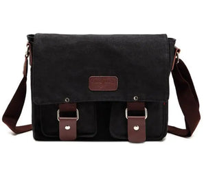 Men's Canvas Shoulder Bag Satchel