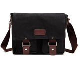 Men's Canvas Shoulder Bag Satchel
