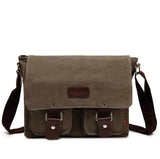 Men's Canvas Shoulder Bag Satchel