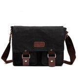 Men's Canvas Shoulder Bag Satchel