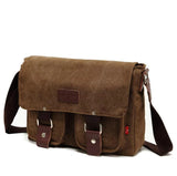Men's Canvas Shoulder Bag Satchel