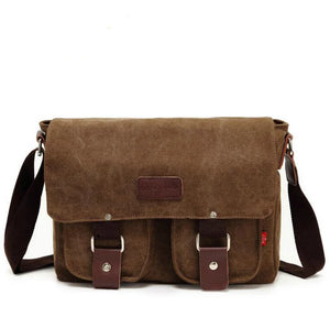 Men's Canvas Shoulder Bag Satchel