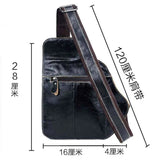 Hot Leather Messenger Bag Crossbody for Men