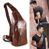 Hot Man Leather Messenger Bag Cross Body Bag