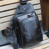 Hot Leather Messenger Bag Crossbody for Men