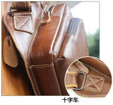 Hot Leather Messenger Bag Crossbody for Men
