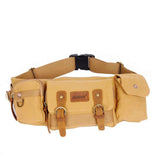 Canvas Messenger Bag Men Waist Bag
