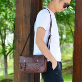 Hot Man Small Flap Bag Vintage Messenger Bag