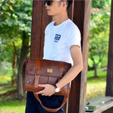 Vintage Messenger Bag Satchel Shoulder Bag