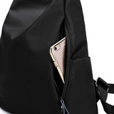 X-Online female nylon backpack travel bag