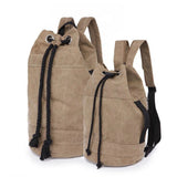 Canvas Travel Backpack Student School Bag