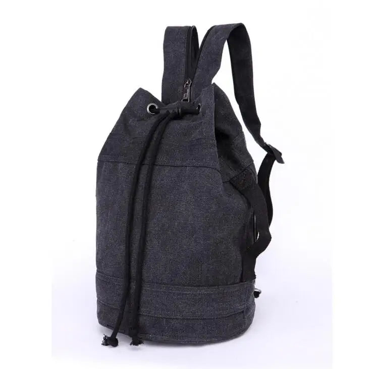 Canvas Travel Backpack Student School Bag