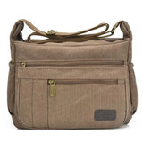 Canvas Shoulder Bag Unisex Women Men Hot