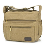Canvas Shoulder Bag Unisex Women Men Hot