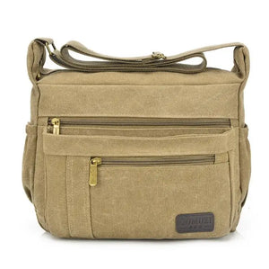 Canvas Shoulder Bag Unisex Women Men Hot