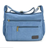 Canvas Shoulder Bag Unisex Women Men Hot
