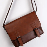 Vintage Messenger Bag Men's Satchel Shoulder Bag