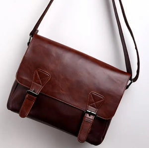 Vintage Messenger Bag Men's Satchel Shoulder Bag