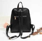 Lady Leather Backpack for Travel