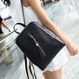 Lady Leather Backpack for Travel