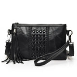 Hot Women Hand Bag Female Rivet Shoulder Bag Clutch Bag