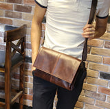 Vintage Small Messenger Bag Men Clutch