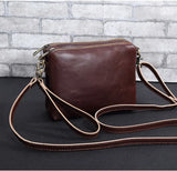 Vintage Brown Men's Small Flap Bag