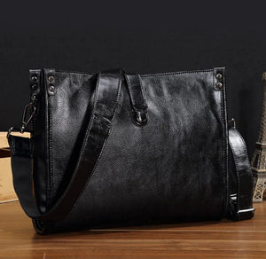 Vintage Messenger Bag for Men, Small Size