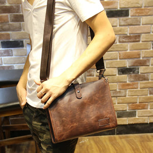 Vintage Men's Messenger Bag Cross-Body