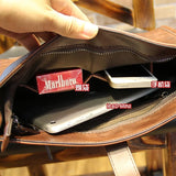 Vintage Men's Messenger Bag Cross-Body