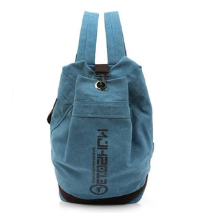 Canvas Backpack for Men Casual Travel Bag Student School Bag