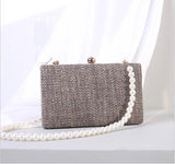Formal Dinner Beaded Evening Bags Bridal Clutch Wedding Handbags
