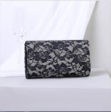 Lace Evening Clutch Bag Wedding Clutches Purse Crossbody Bags